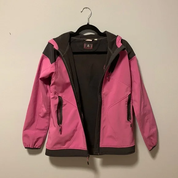 Soft Shell pink outerwear jacket - Picture 1 of 6